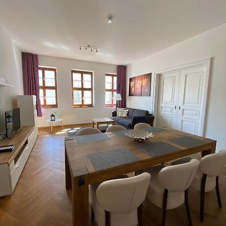 grosszügiges Apartment mit Blick zur Frauenkirche Dresde Exterior foto