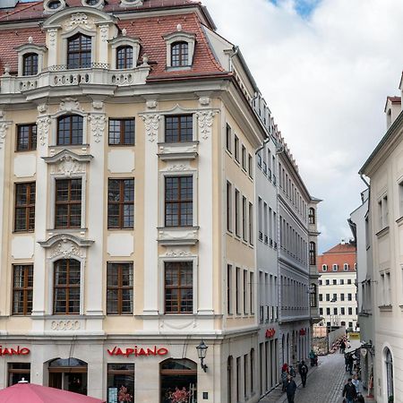 grosszügiges Apartment mit Blick zur Frauenkirche Dresde Exterior foto