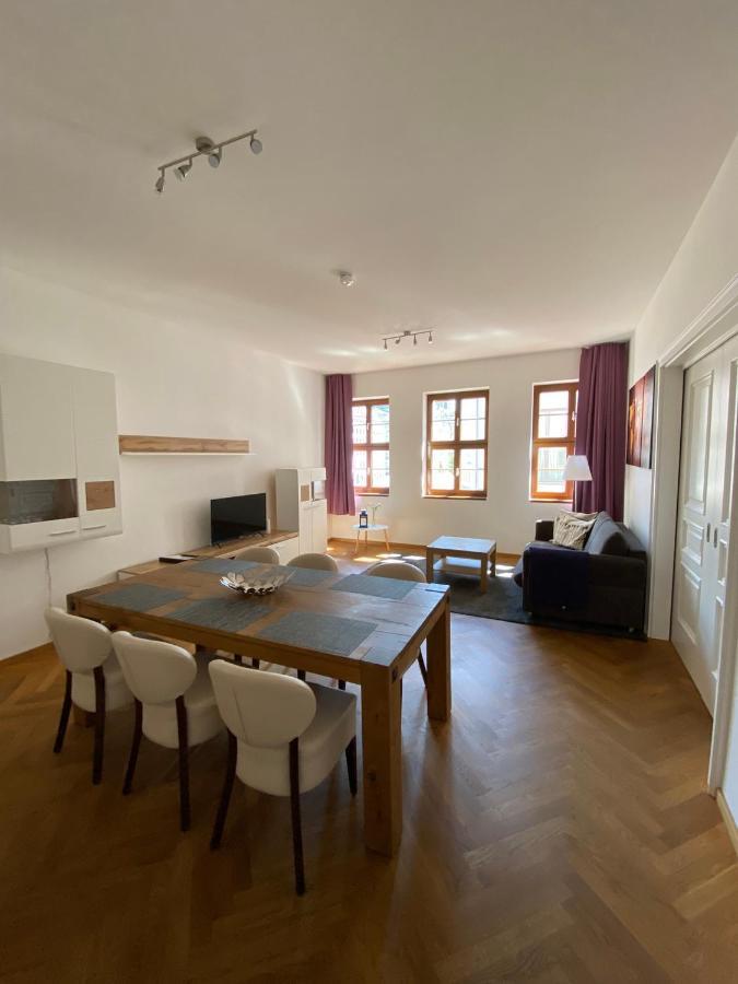 grosszügiges Apartment mit Blick zur Frauenkirche Dresde Exterior foto