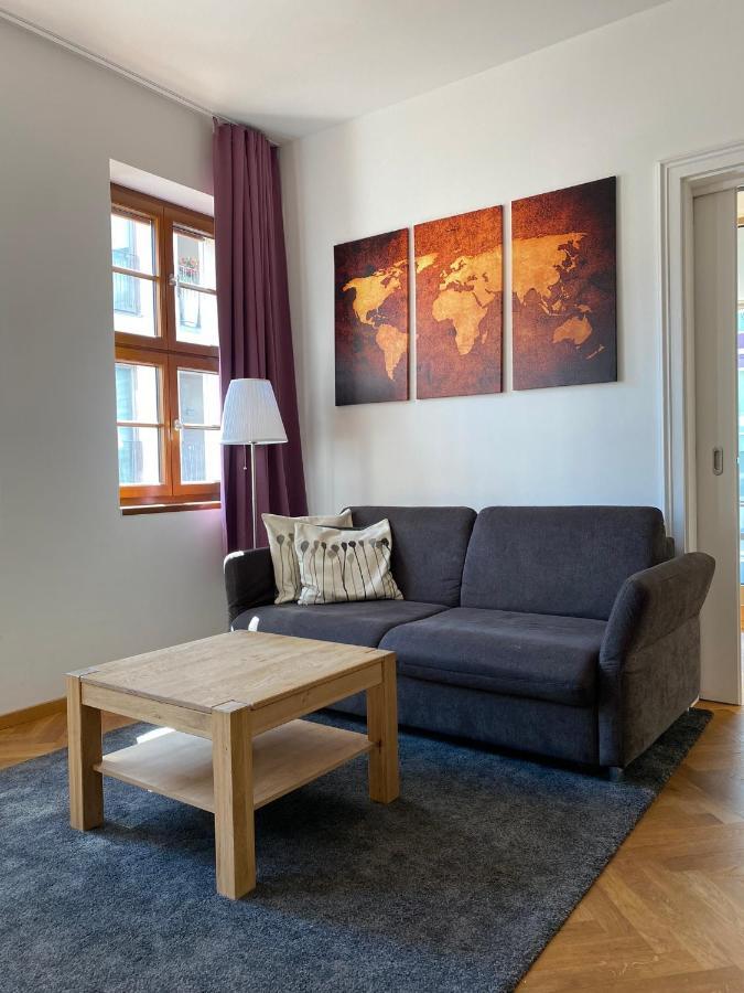 grosszügiges Apartment mit Blick zur Frauenkirche Dresde Exterior foto